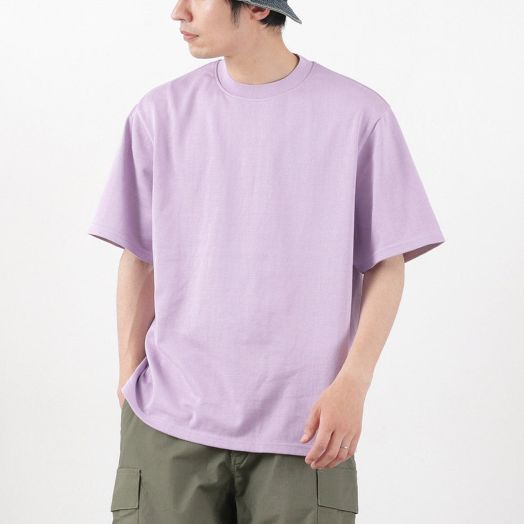 YONETOMI NEW BASIC / 侧圆体针织T恤