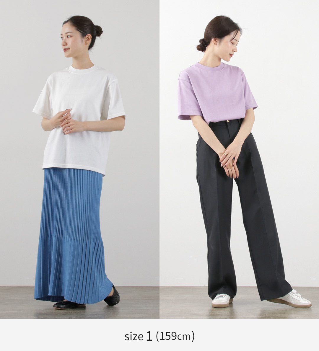 YONETOMI NEW BASIC / 侧圆体针织T恤