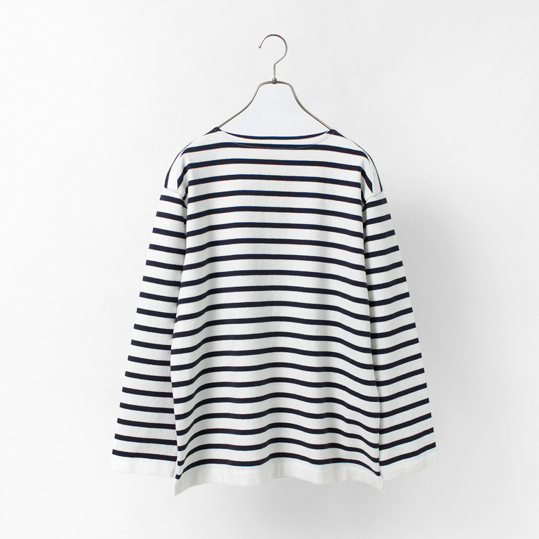 YONETOMI NEW BASIC / Wave Cotton Basque Knit Pullover