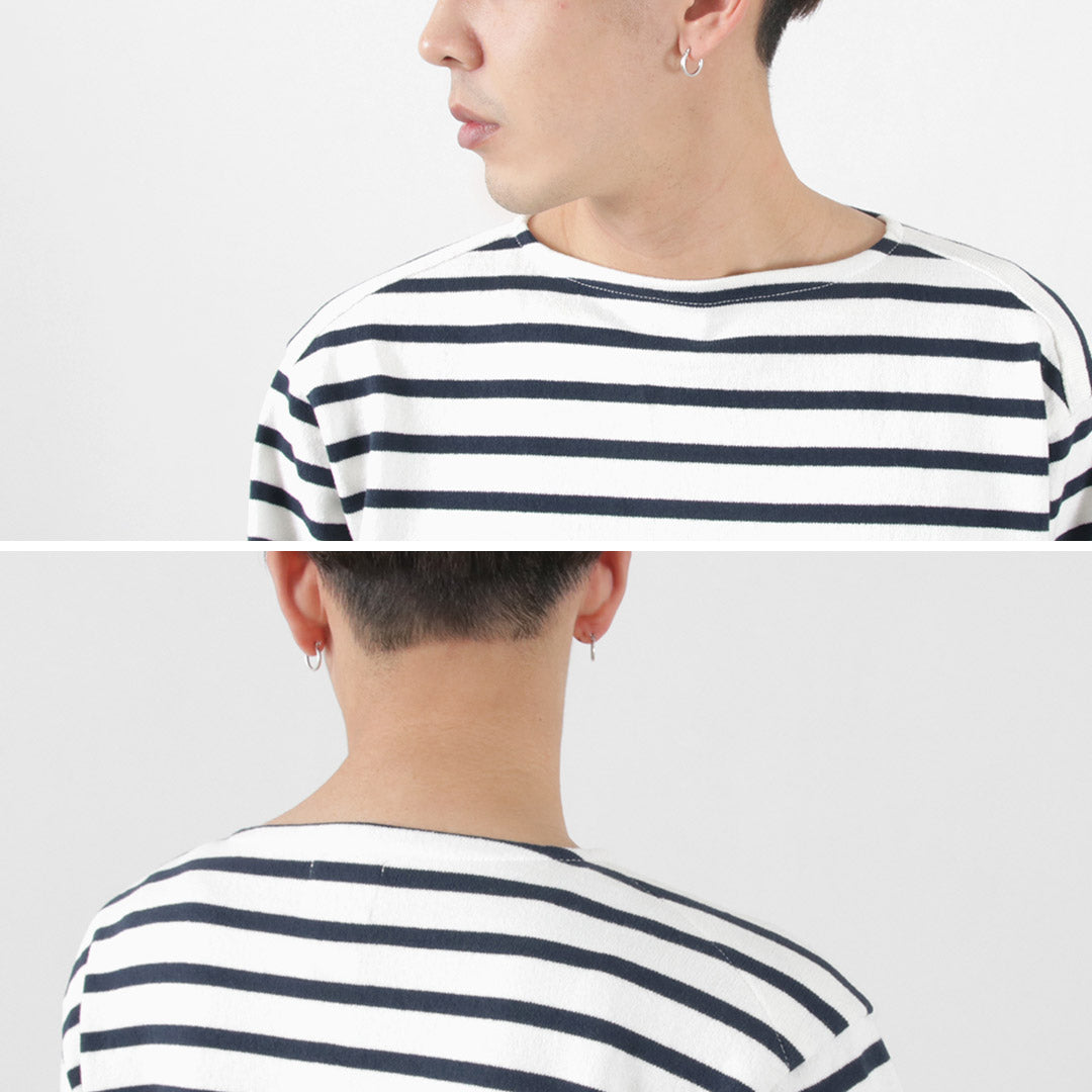 YONETOMI NEW BASIC / Wave Cotton Basque Knit Pullover