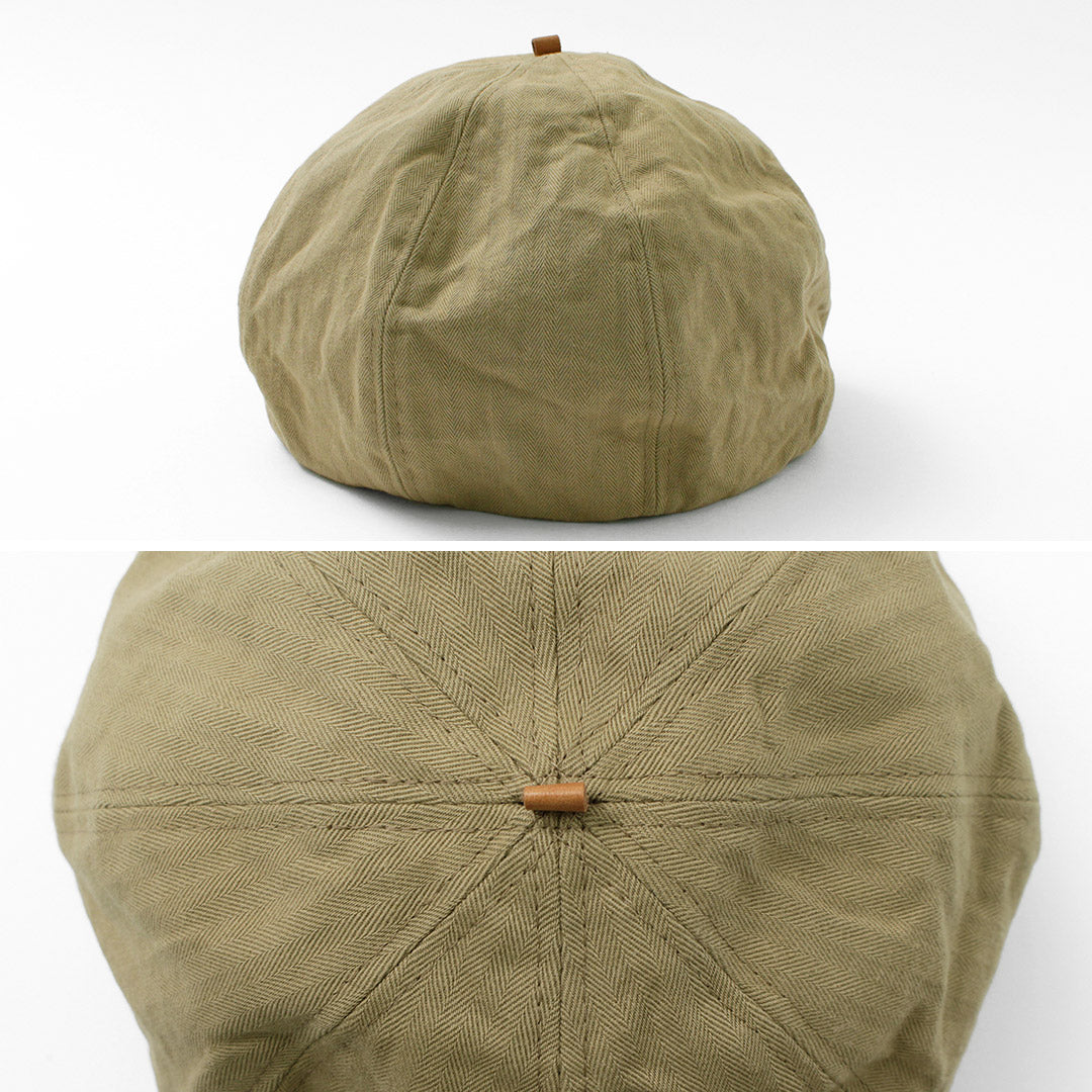 MÁS ALTO / Boina de espiga vintage
