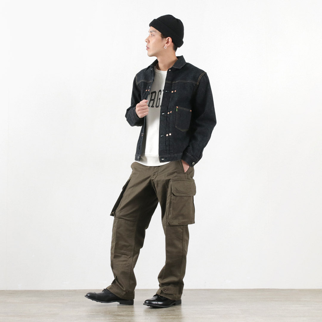 FOB 工厂 / F2432 镶边 14.75oz Garage 牛仔夹克
