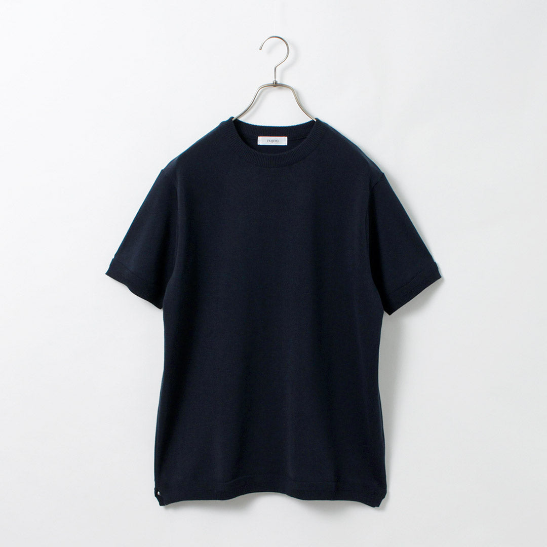 T-shirt à cou tricot Fujito / Crew