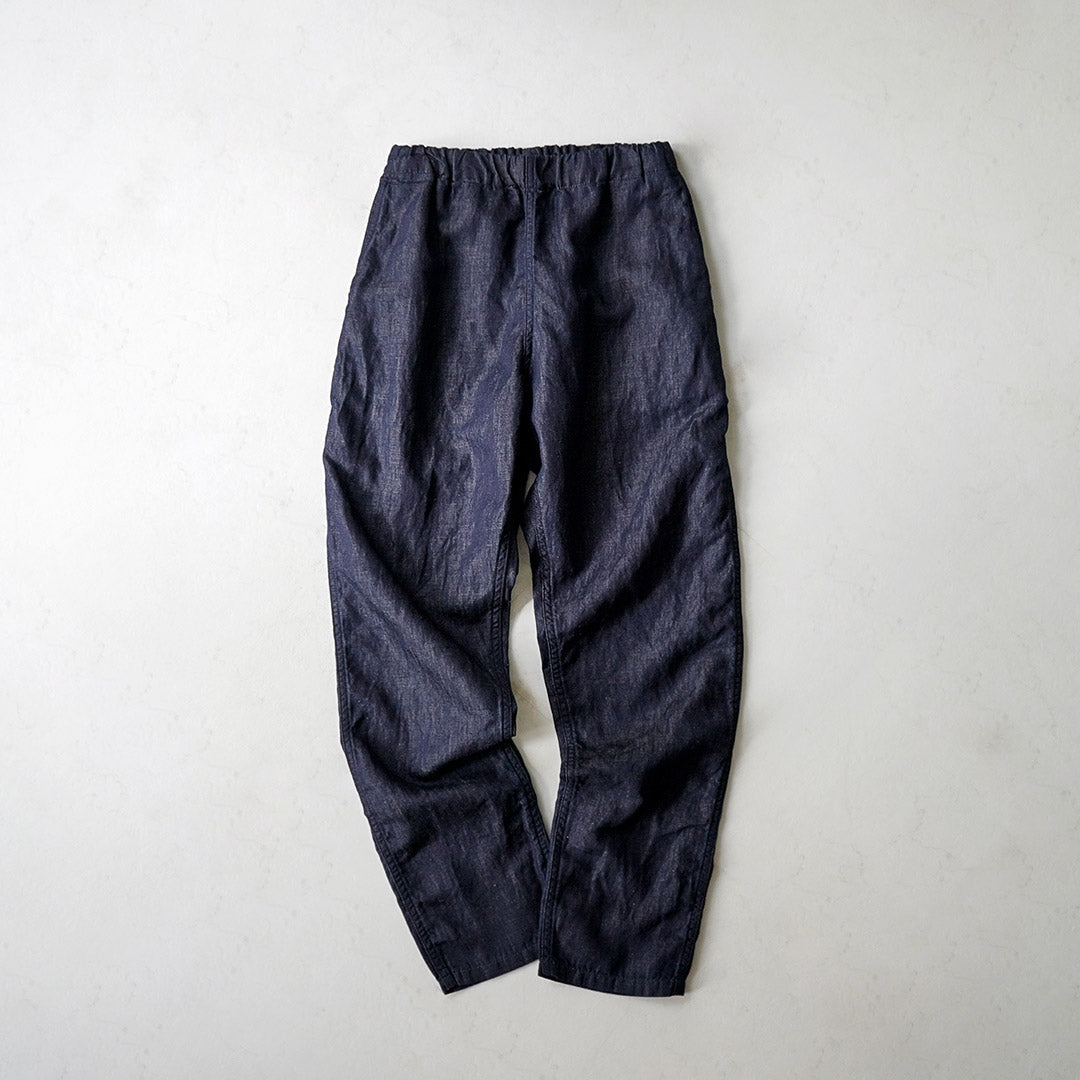 日本藍色牛仔褲 / RJB7590棉花亞麻牛仔褲