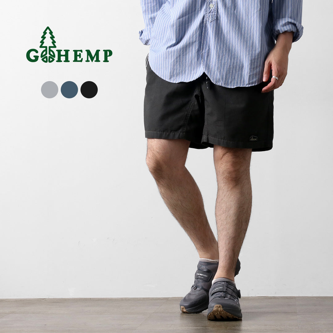 GOHEMP / Hemp Jam Shorts Hemp Cotton Recycled Polyester Weather Cloth