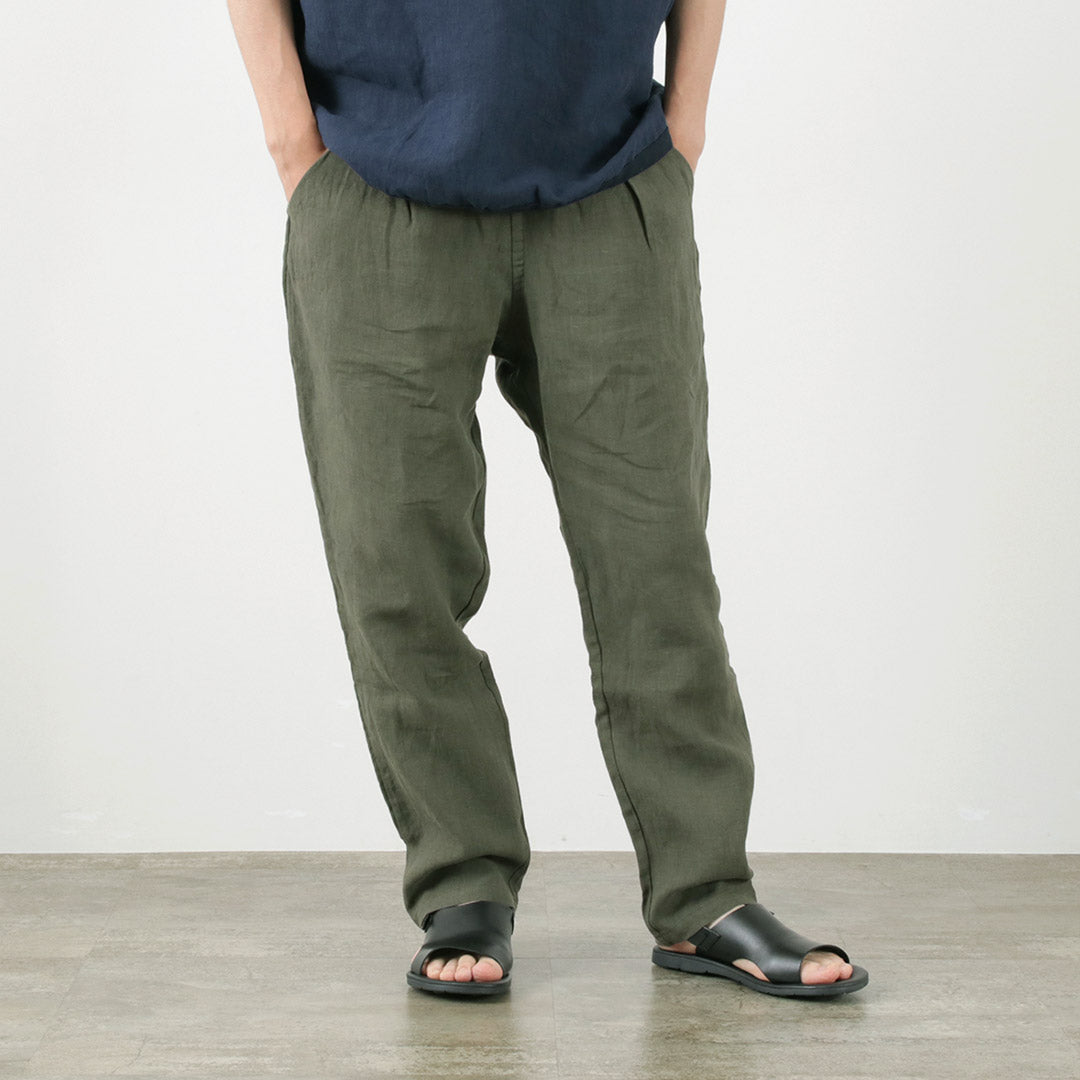 Re fait à Tokyo Japan / Pantalon de lin français caché