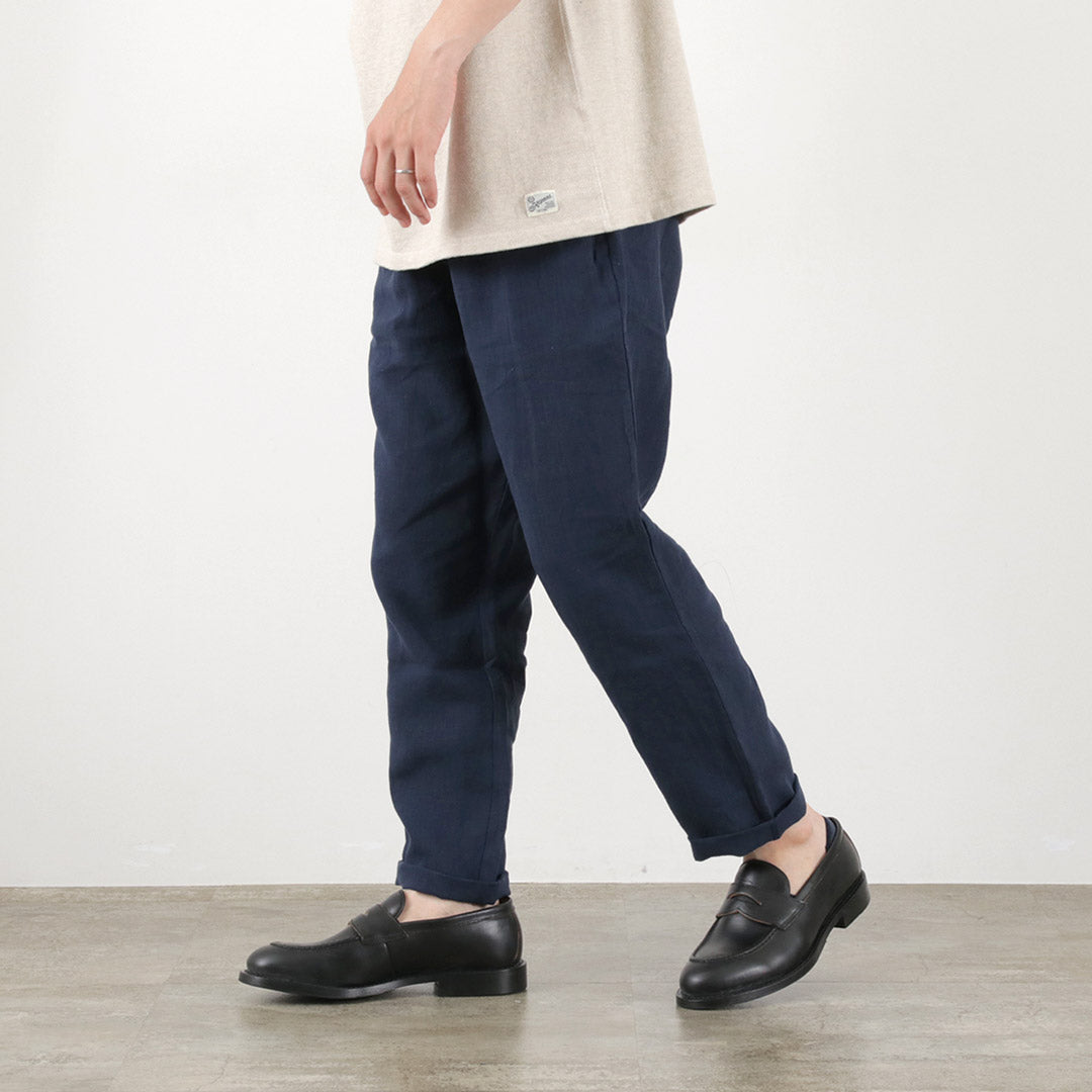 Re fait à Tokyo Japan / Pantalon de lin français caché