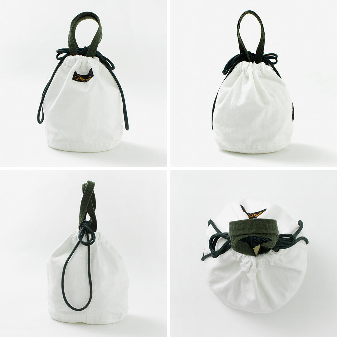 NAPRON / 8oz 白色牛仔布病人包小号 5L