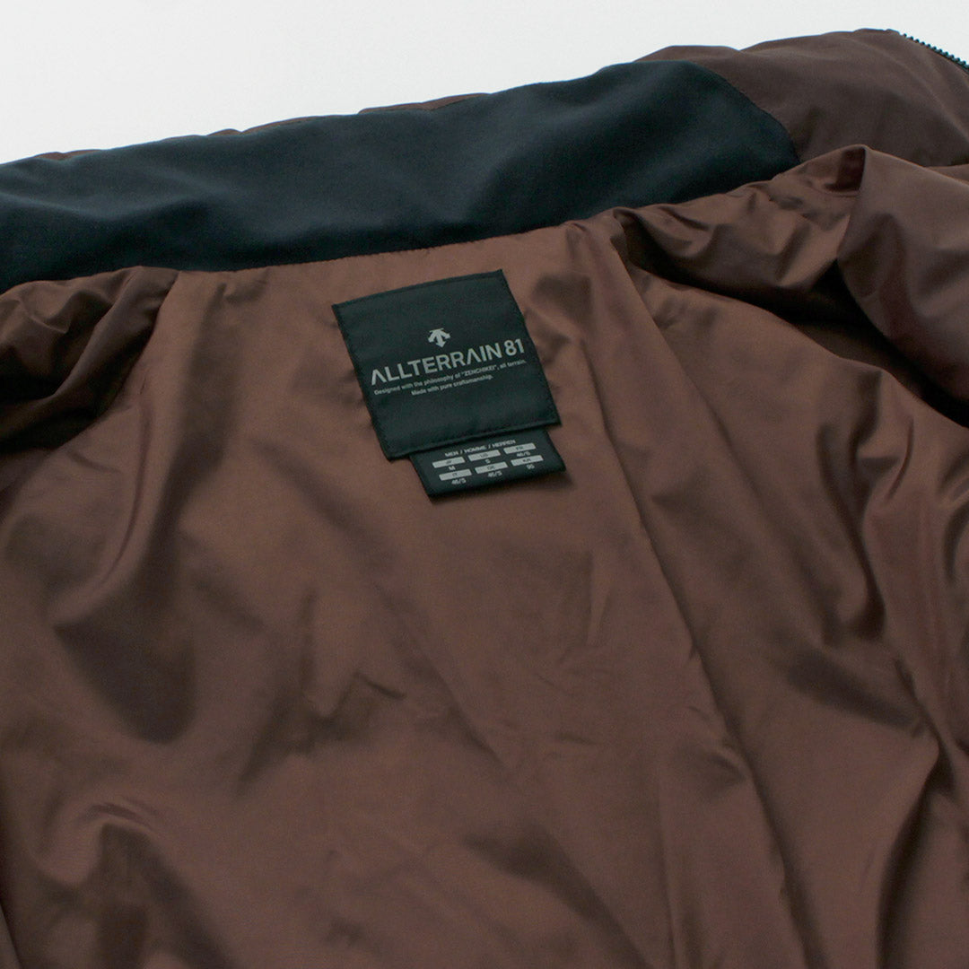 Chaqueta descendente de infinio
