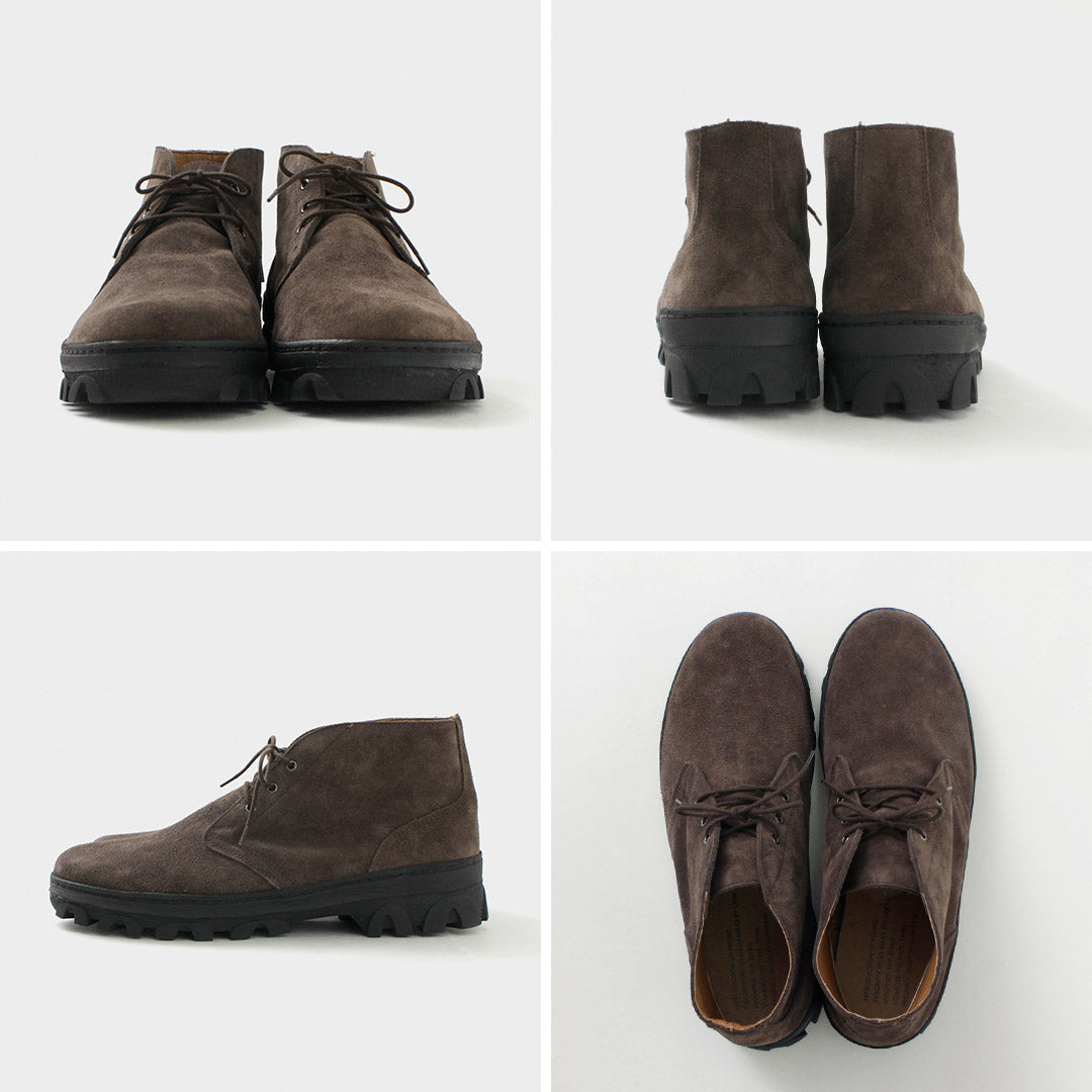 REPRODUCCIÓN DE ENCONTRADAS / Botas de cuero Chukka militares de la Marina de EE. UU.