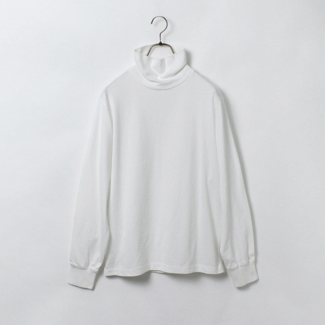 YONETOMI NEW BASIC / 新基本成衣染色高领 T 恤