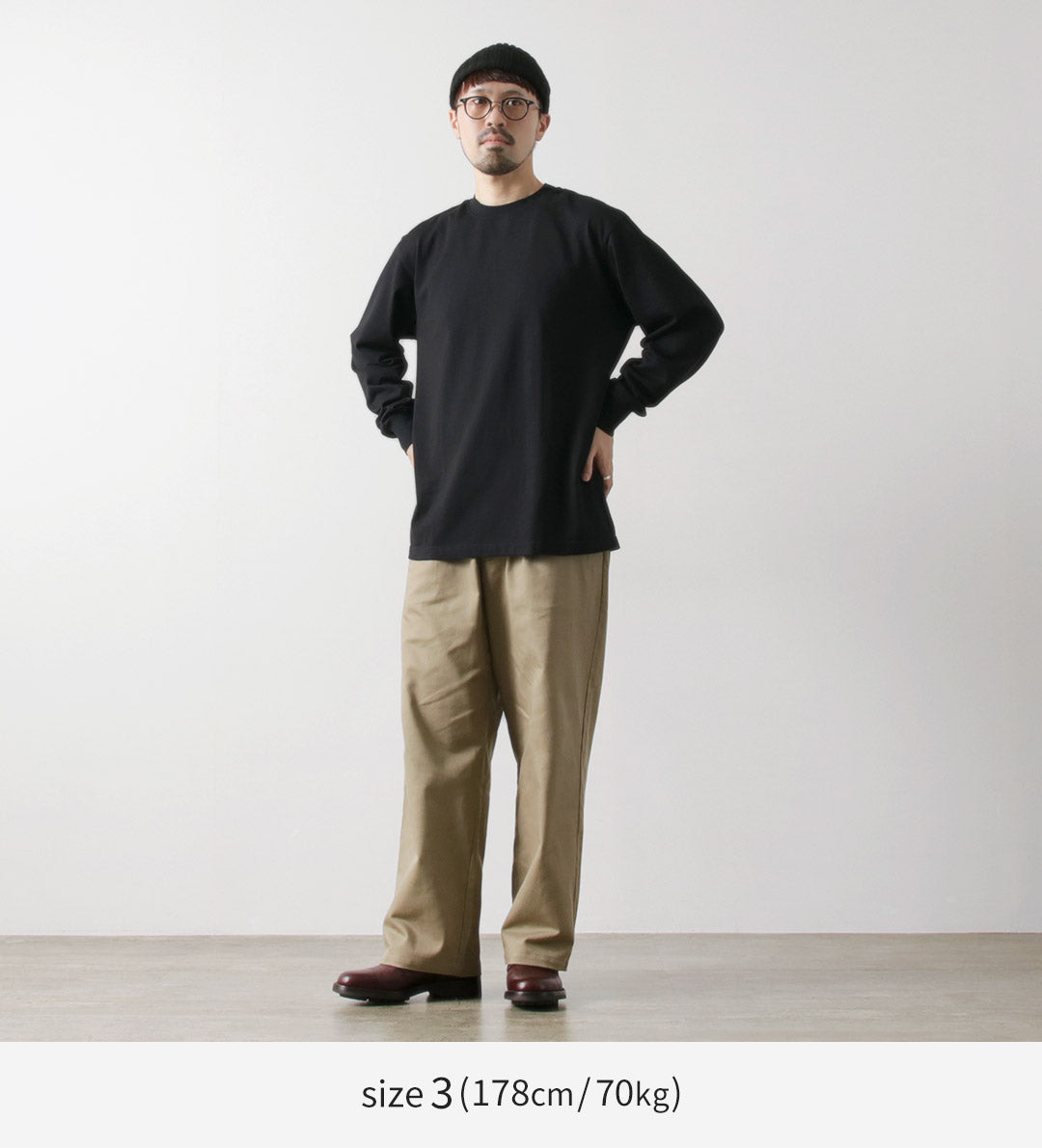YONETOMI NEW BASIC / Camiseta New Basic Manga Larga