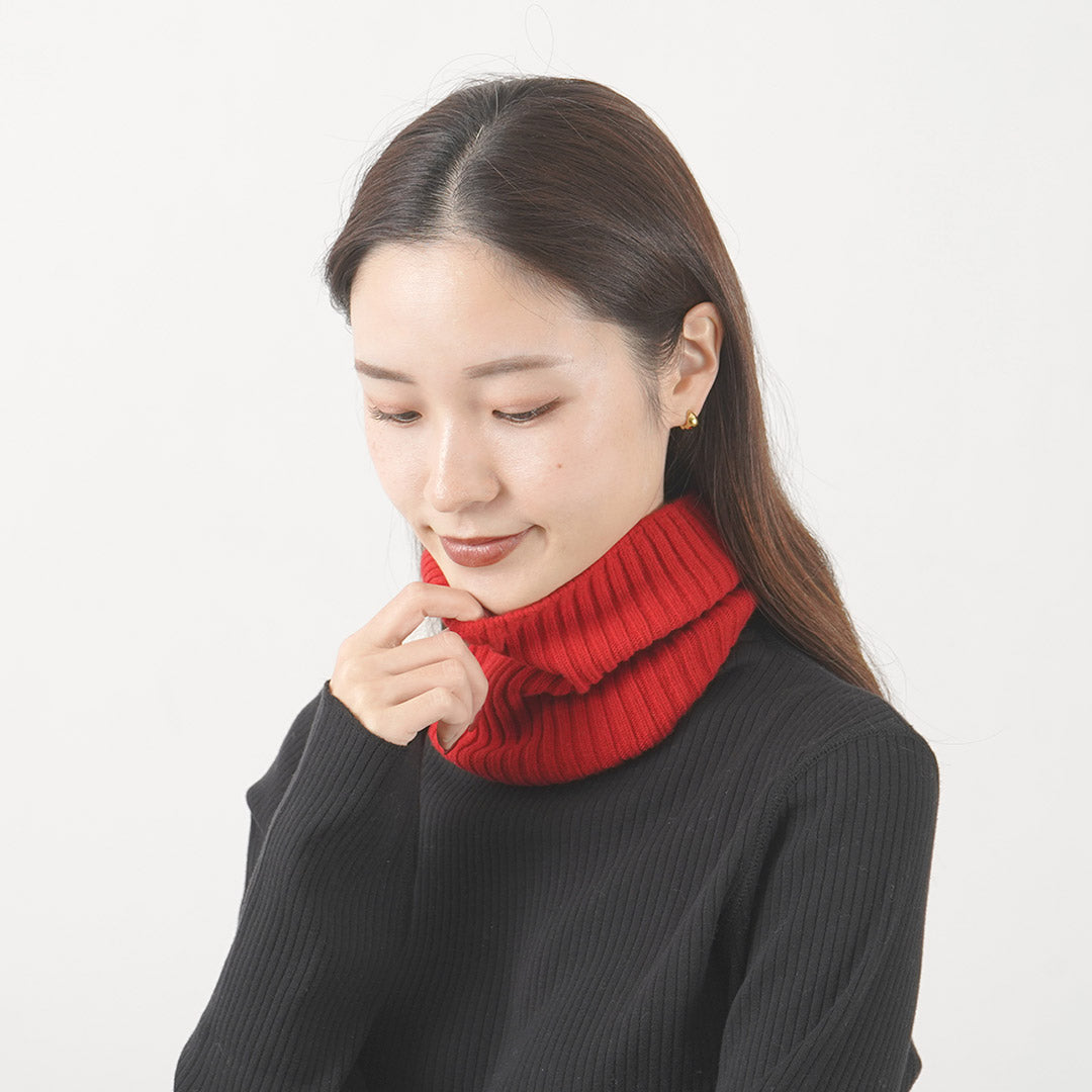 ROTOTO / 美丽诺羊毛和羊绒无缝颈套