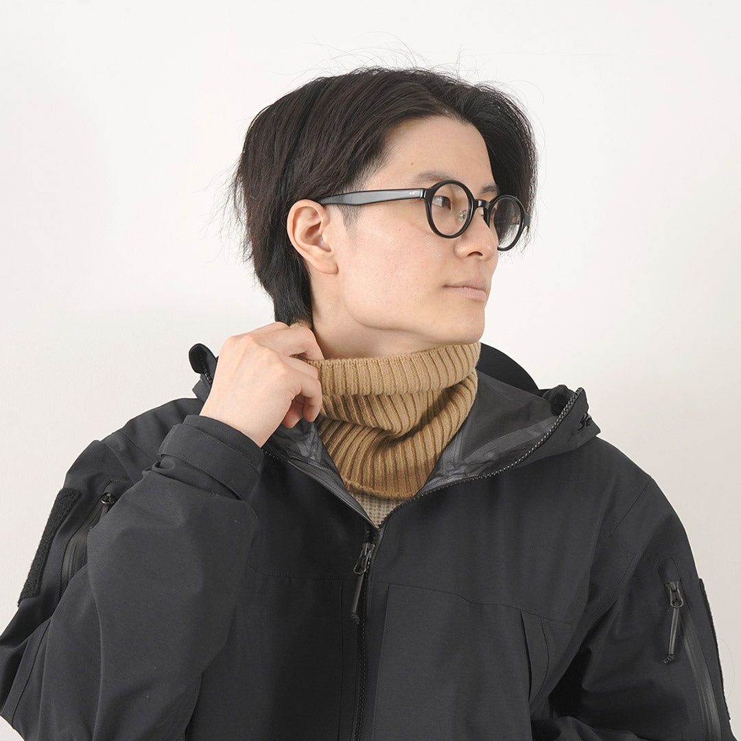 ROTOTO / 美丽诺羊毛和羊绒无缝颈套