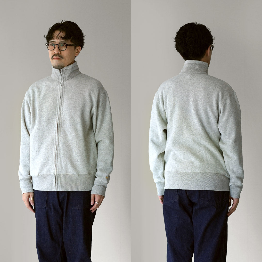 GOHEMP / Sudadera con cremallera elevada