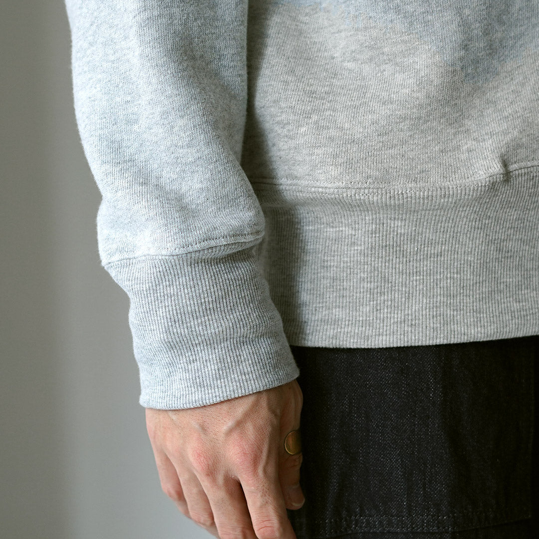GOHEMP / Sudadera con cremallera elevada