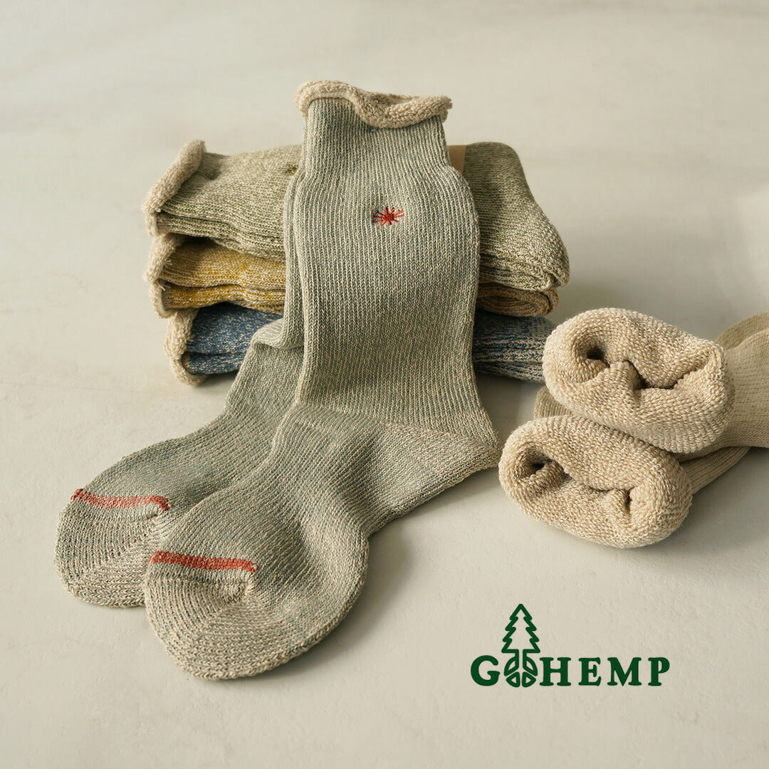 GOHEMP / 毛绒圆袜