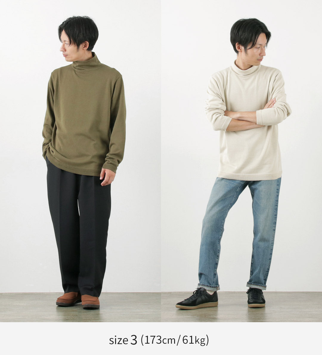 FUJITO / 高领针织衫