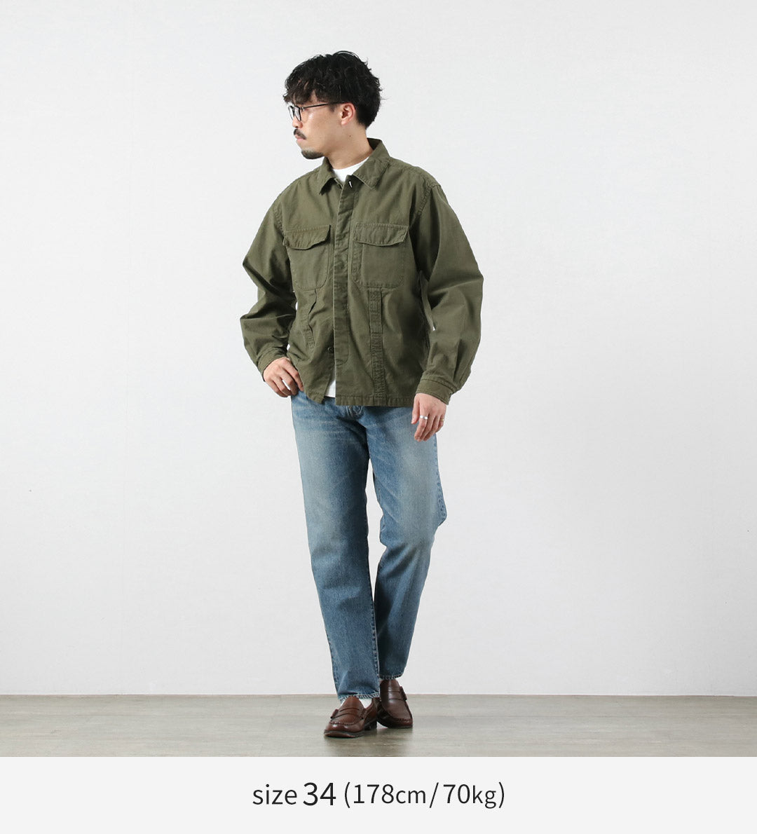 FOB 工厂 / F160 布边 66 牛仔布五袋牛仔裤