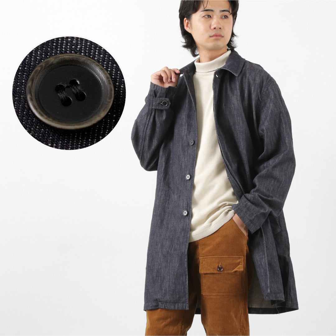 FOB 工厂 / F2437 牛仔巴斯克大衣