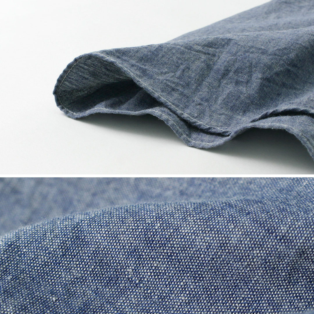 FOB FACTORY / F3494 Chambray Work Shirt