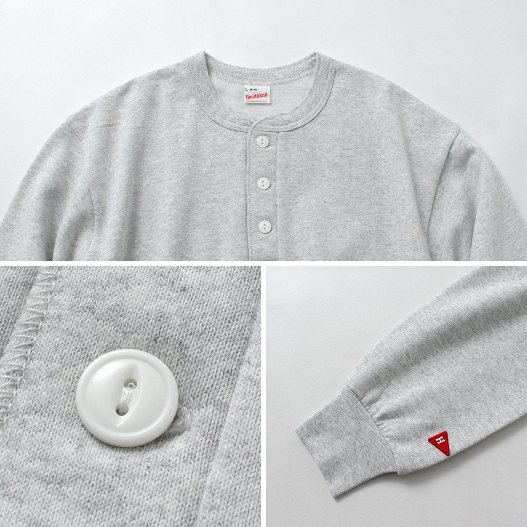 HEALTHKNIT / 亨利領長袖經典衛衣