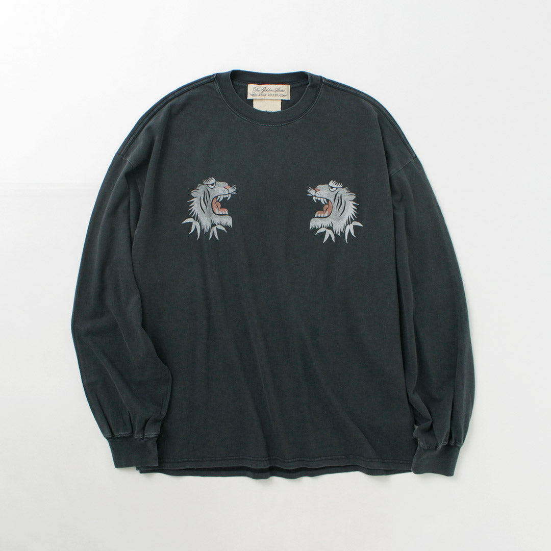REMI RELIEF / HARD Camiseta de manga larga de jersey 20 con procesamiento especial (patrón de tigre)