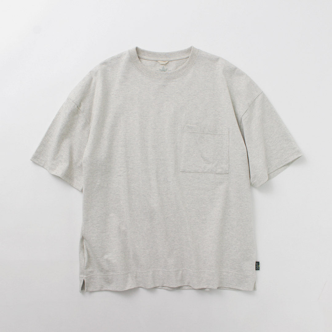 GOHEMP / Heather 寬開衩T卹