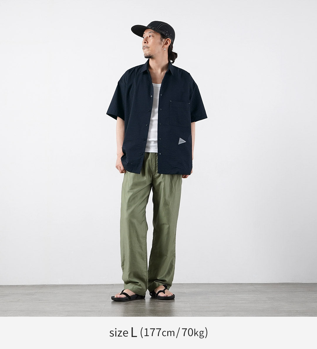 Y vagabundo / seca suave seersucker camisa de manga corta