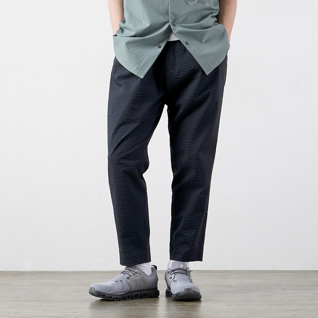 Y de vagar / secar suaves pantalones de Seersucker