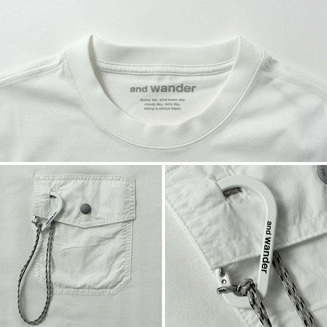 [リニューアル待ち]Y WANDER / Camiseta de bolsillo