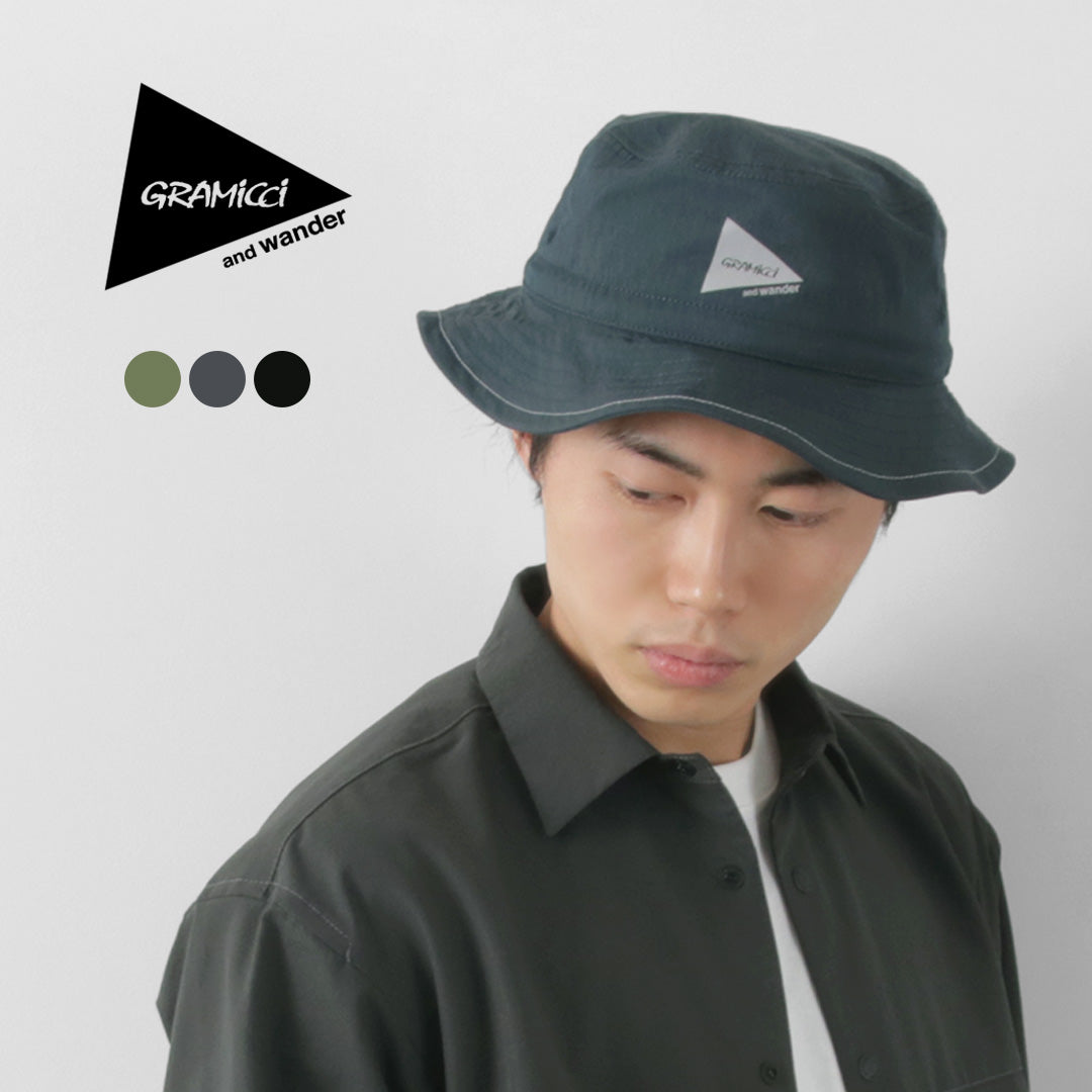 AND WANDER / Gramicci Nylon Cotton Hat