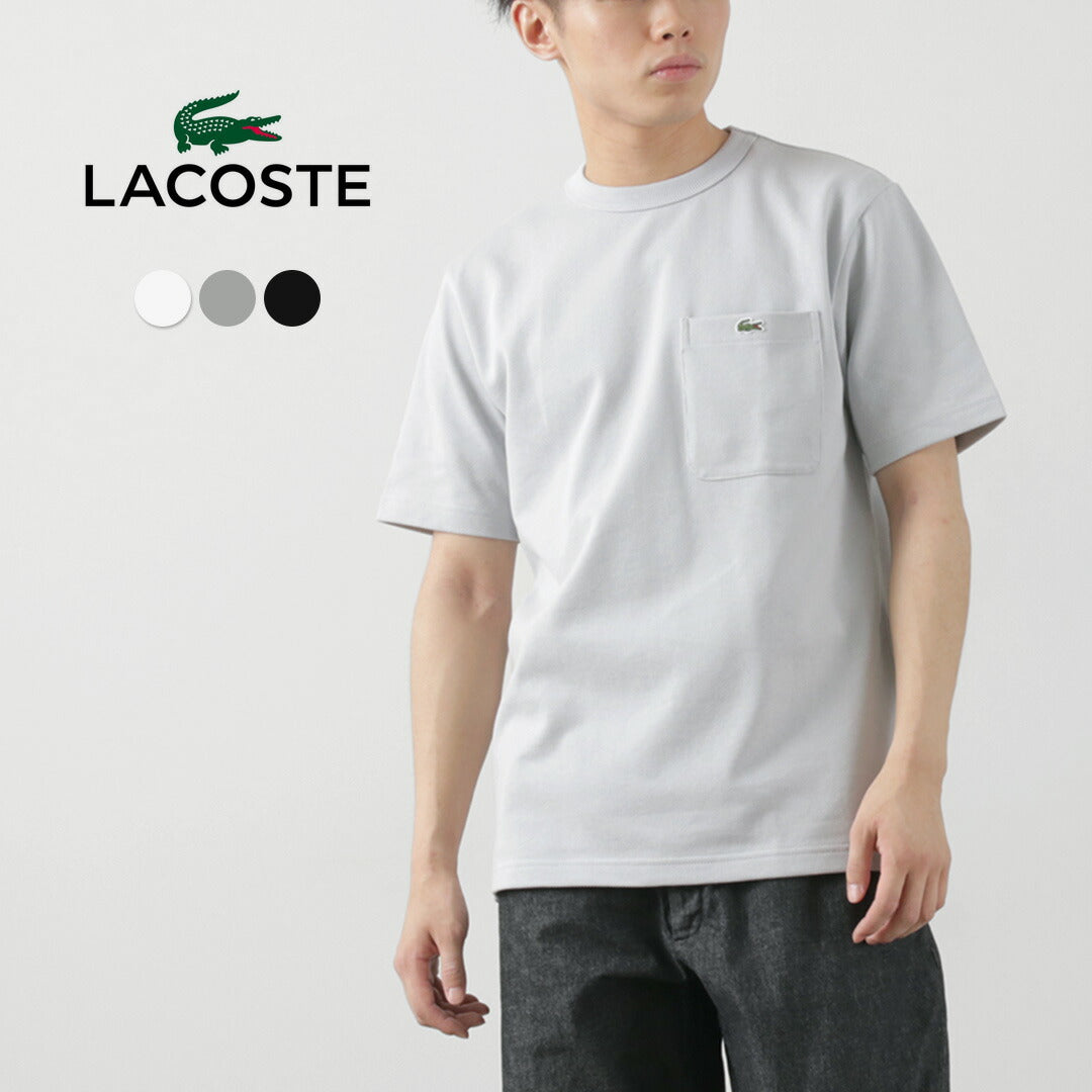 LACOSTE / T-shirt poche point de graine