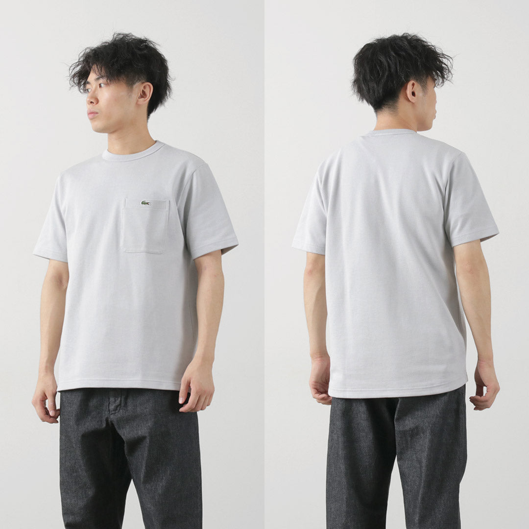 LACOSTE / T-shirt poche point de graine
