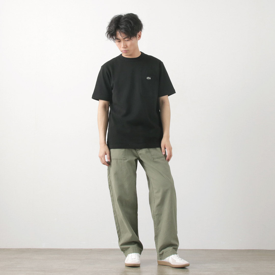 LACOSTE / T-shirt poche point de graine