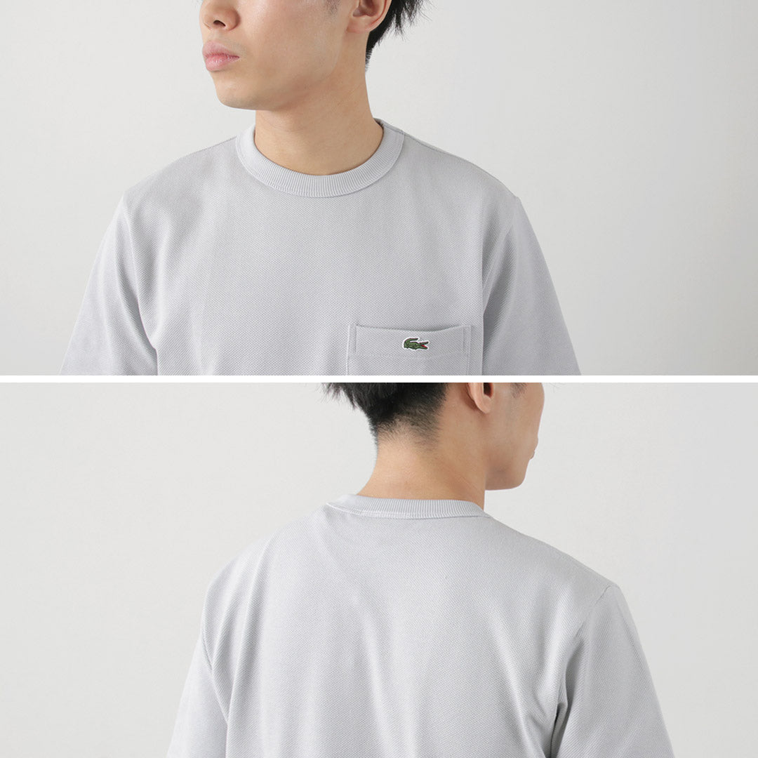 LACOSTE / T-shirt poche point de graine
