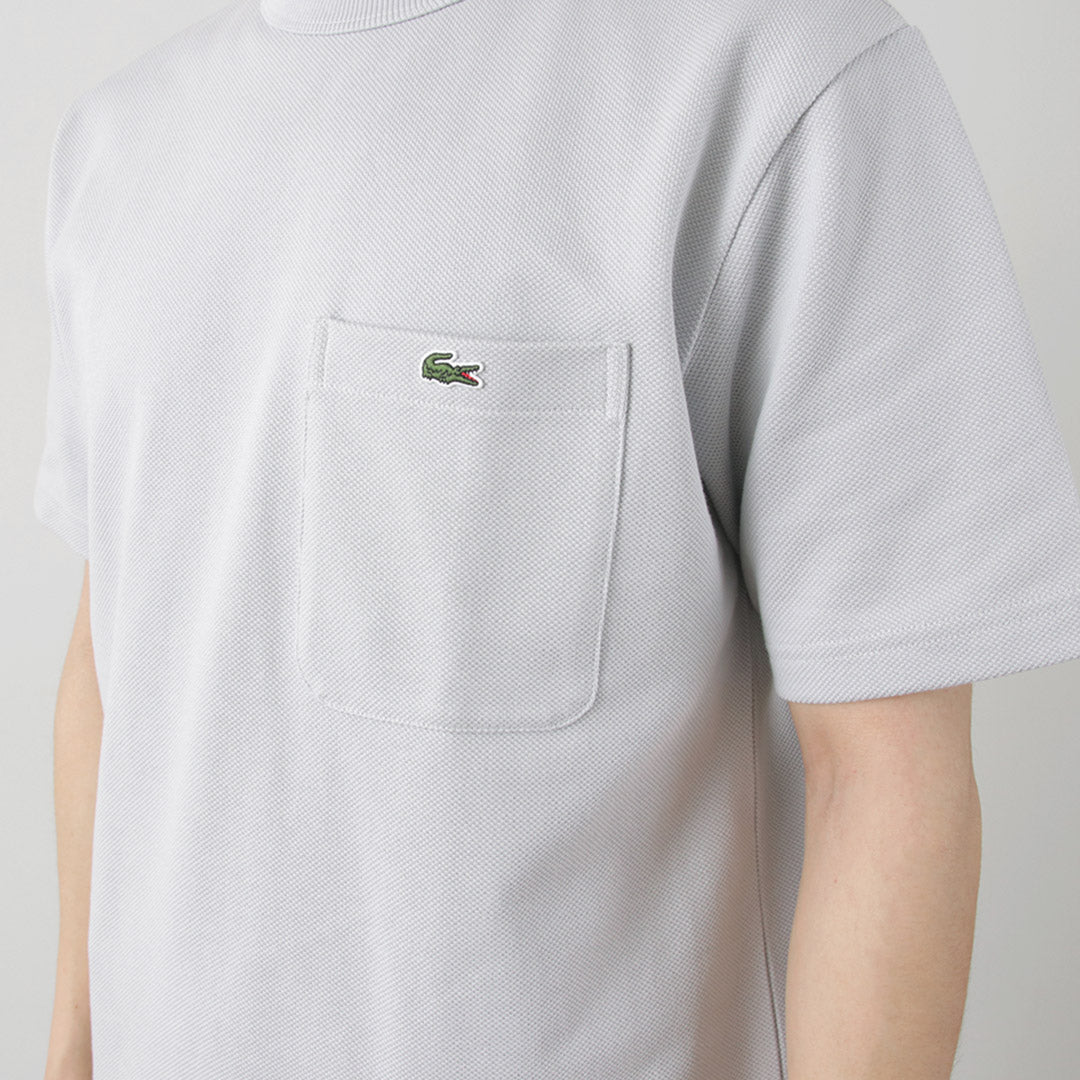 LACOSTE / T-shirt poche point de graine
