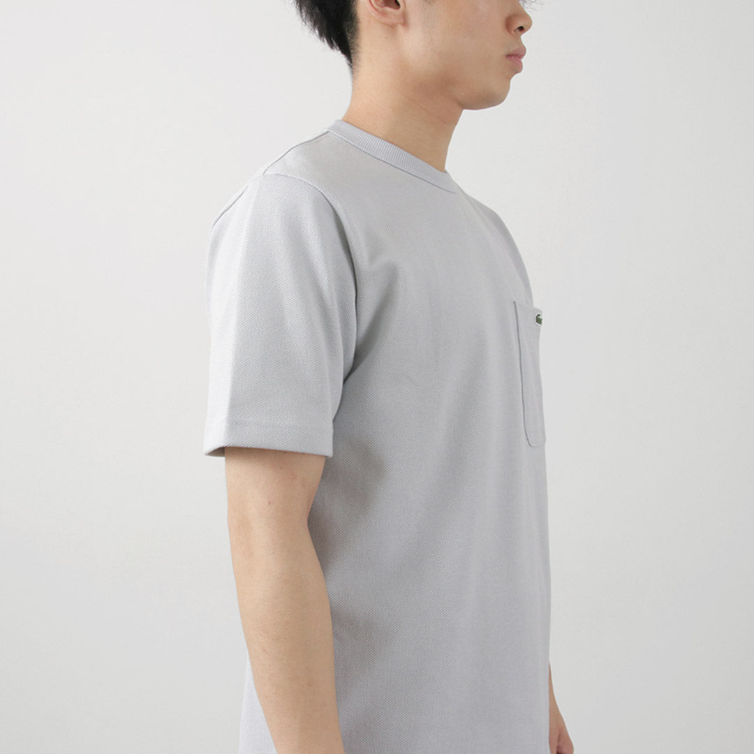 LACOSTE / T-shirt poche point de graine