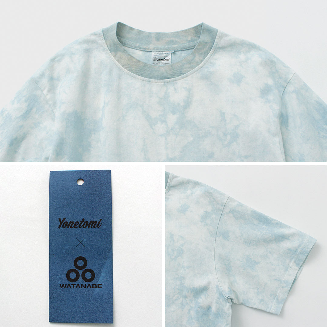 YONETOMI NEW BASIC / 米富×渡边成衣染色T恤