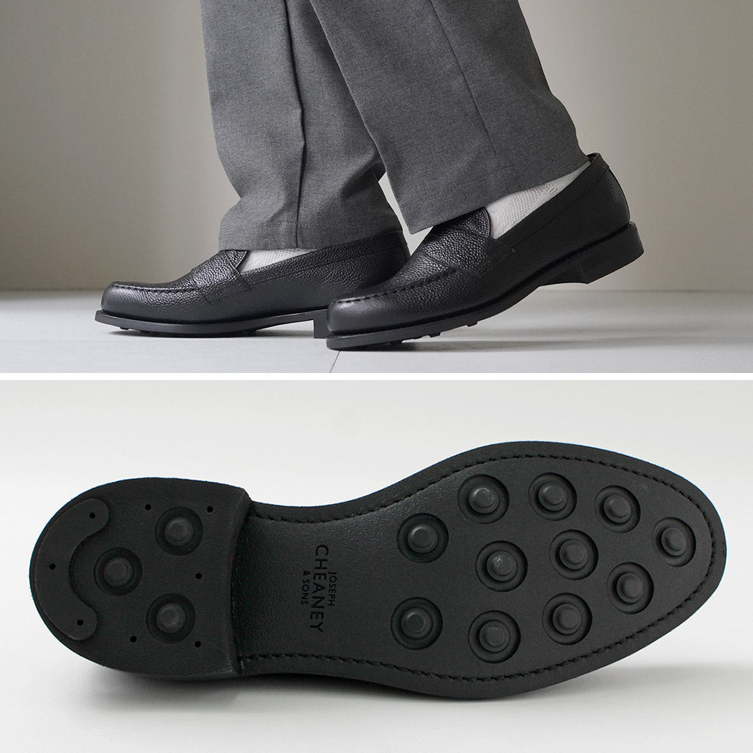 JOSEPH CHEANEY / Howard R Coin Mocasín De Becerro Granulado
