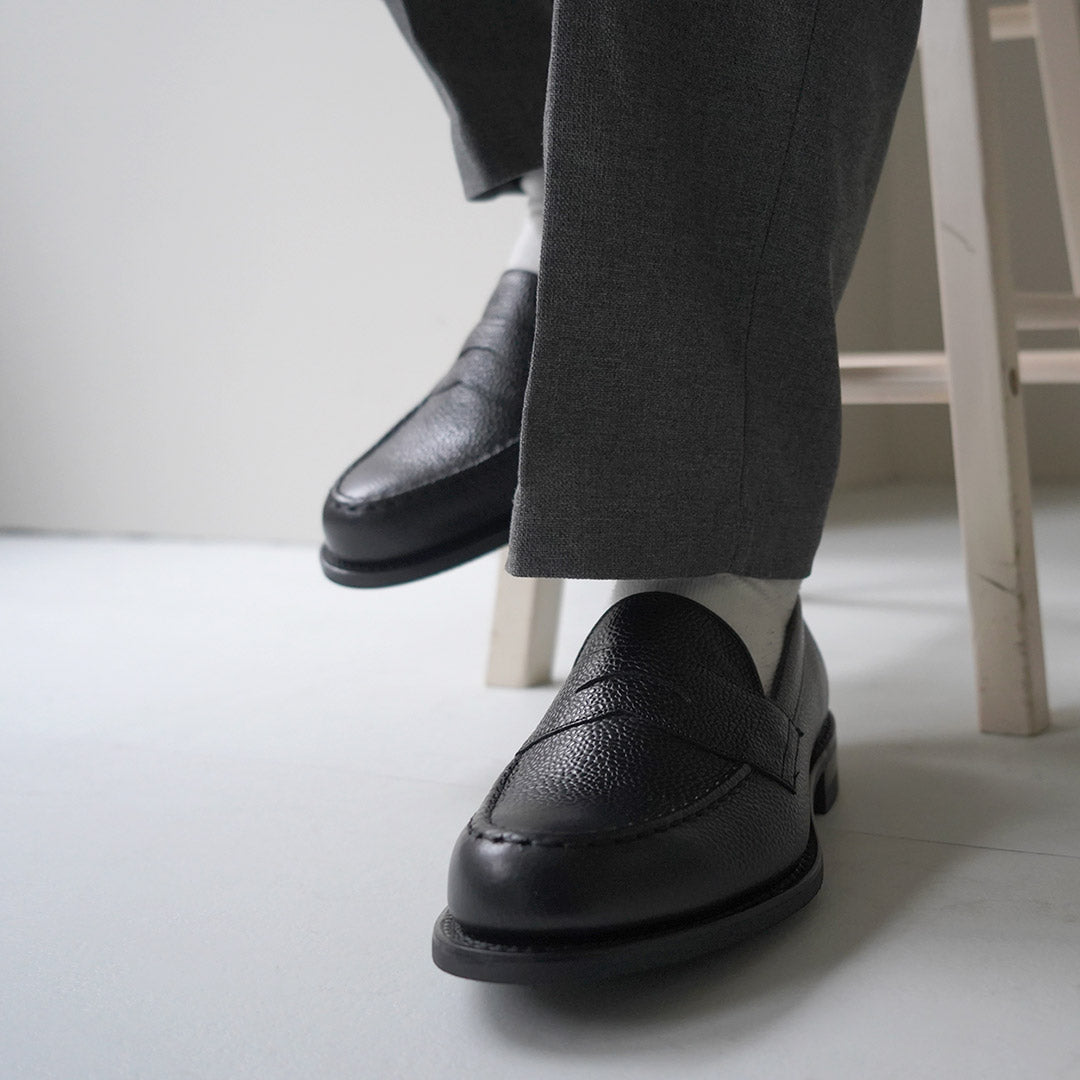 JOSEPH CHEANEY / Howard R Coin Mocasín De Becerro Granulado