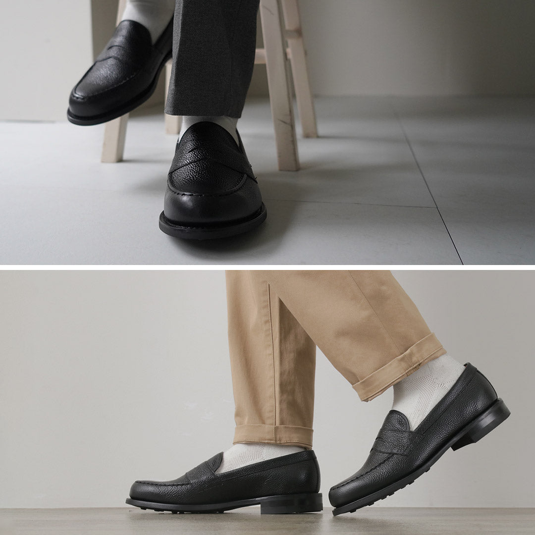 JOSEPH CHEANEY / Howard R Coin Mocasín De Becerro Granulado