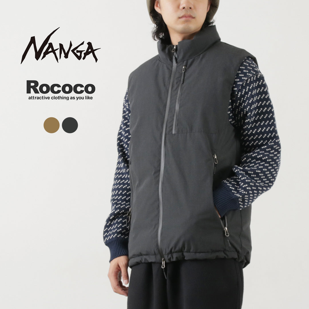 NAANGA / HINOC 立領羽絨背心