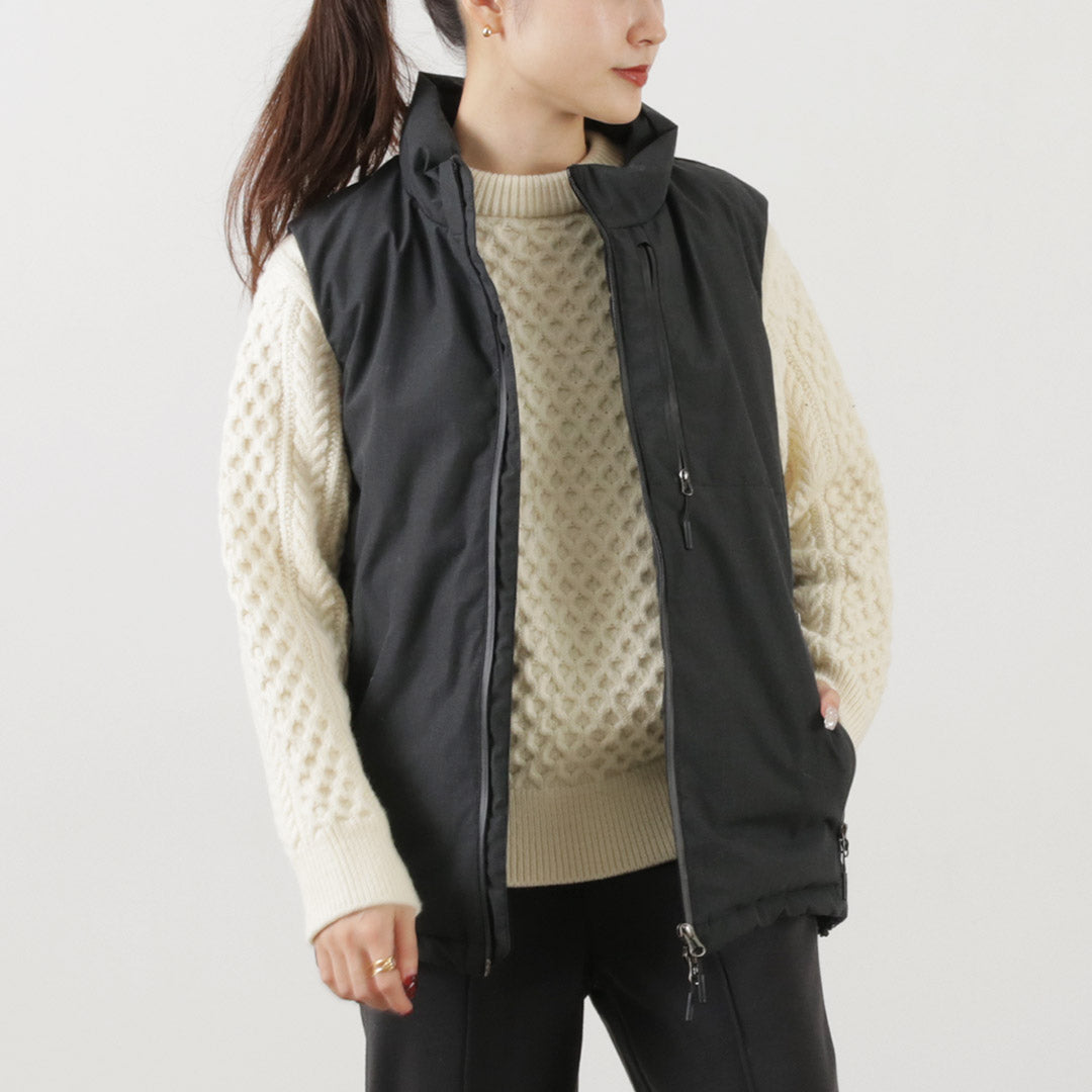 NANGA / HINOC Stand-up Collar Down Vest