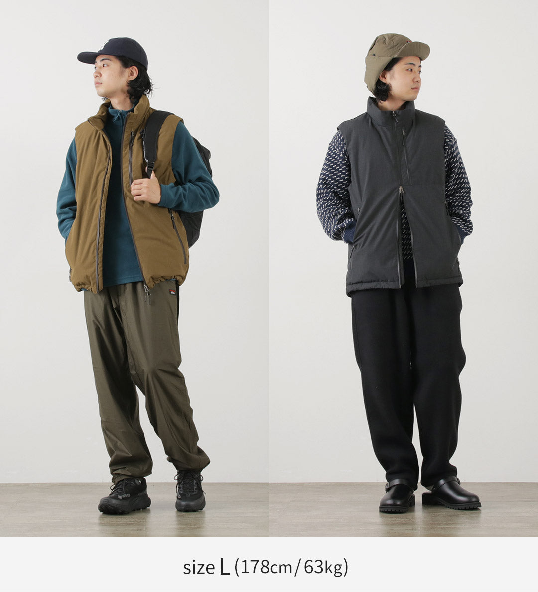NAANGA / HINOC 立領羽絨背心