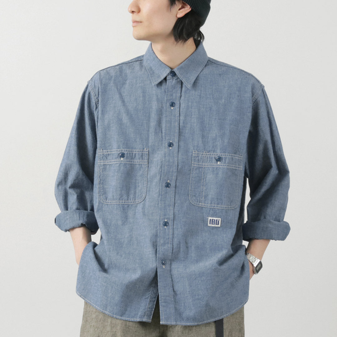 ILL ONE EIGHTY / Camisa de trabajo Chambray