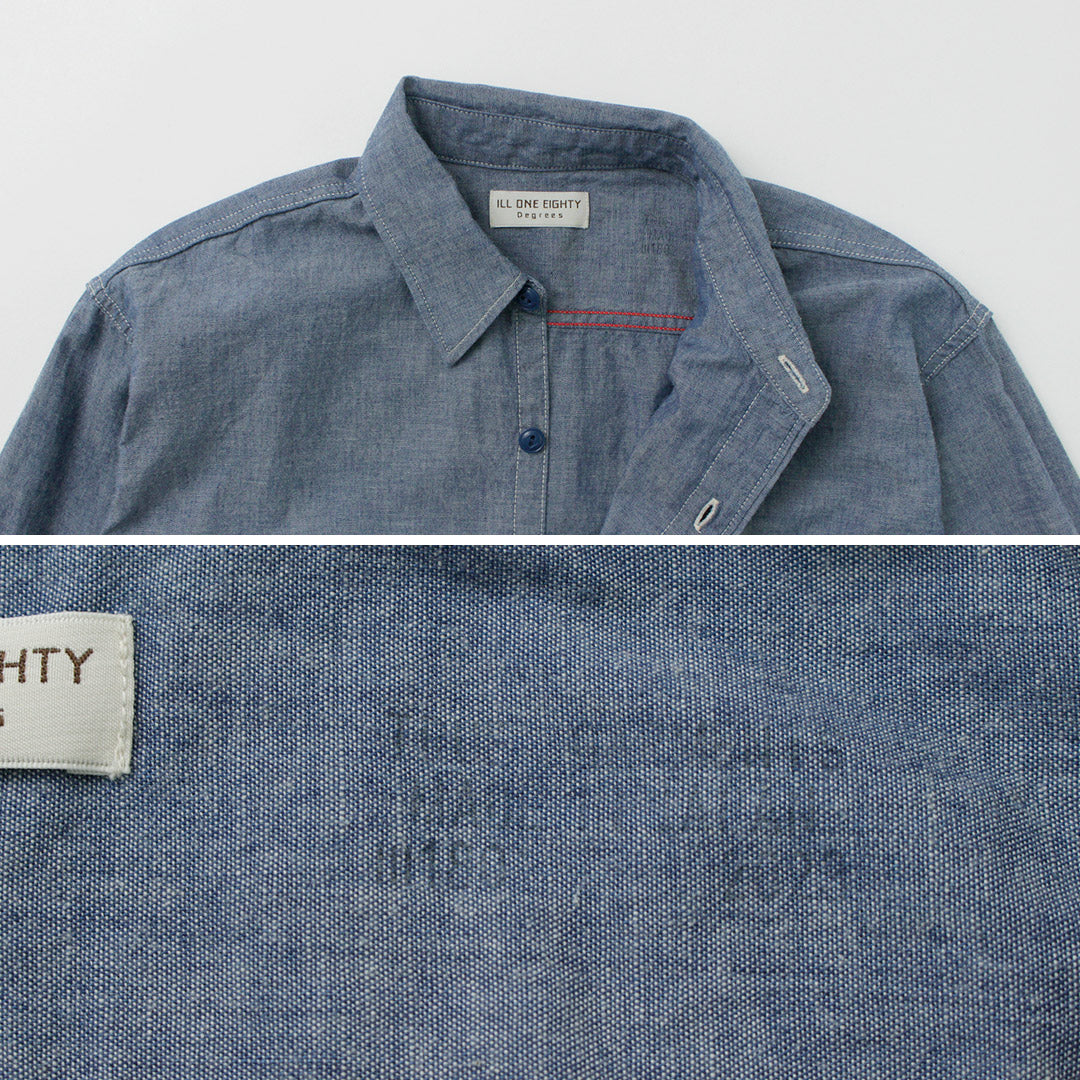 ILL ONE EIGHTY / Camisa de trabajo Chambray