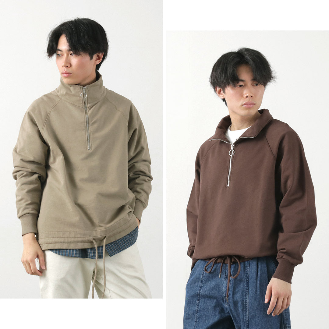 PARAGES / Battle 半拉链卫衣