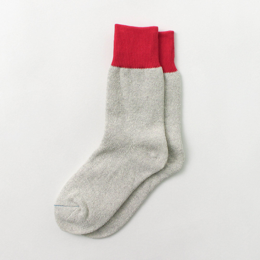 ROTOTO / R1515 Silk and Cotton Double Face Crew Socks