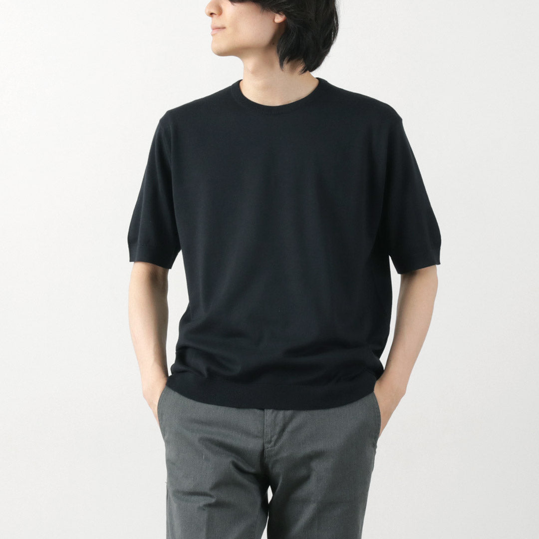 John Smedley / Sea Island Cotton 30 Pain d'équipage Trièce
